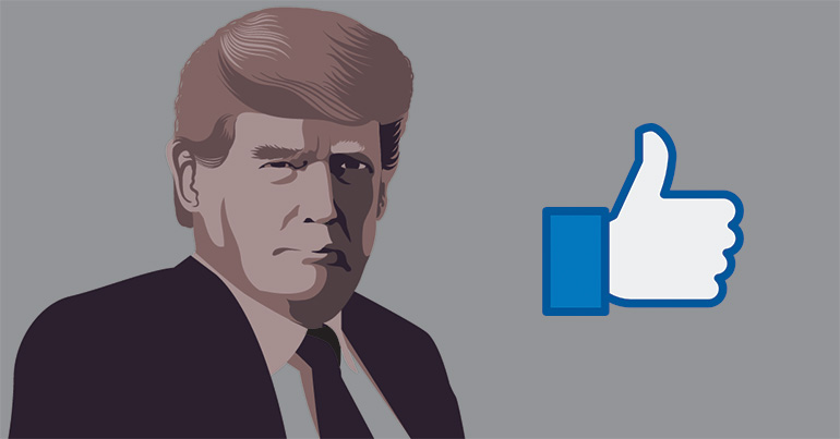 Facebook reklamy vyhrály Donaldu Trumpovi volby a ukradly voliče Hillary Clintonové